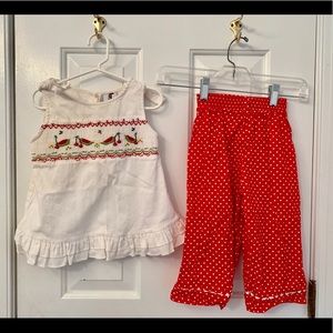 Just Ducky 2 piece set size 5